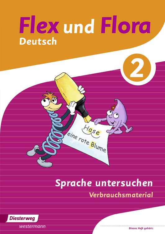 Produktbild: Flex und Flora 2. Heft Sprache untersuchen: Verbrauchsmaterial