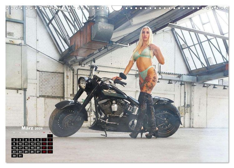 Produktbild: Motorr&auml;der und Sexy Girls (Wandkalender 2026 DIN A3 quer), CALVENDO Monatskalender