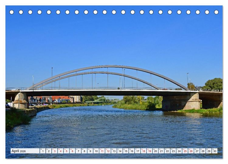 Produktbild: Die alte Stadt MINDEN (Tischkalender 2026 DIN A5 quer), CALVENDO Monatskalender