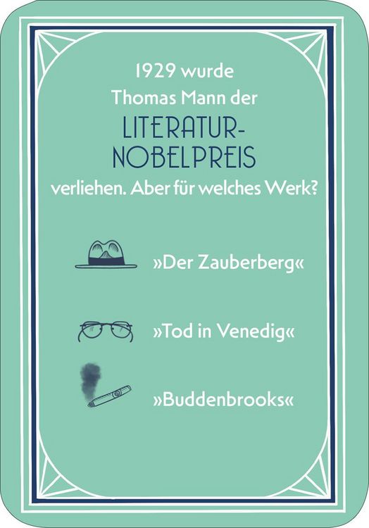 Produktbild: Das gro&szlig;e Thomas-Mann-Quiz