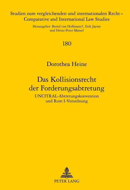 Produktbild: Das Kollisionsrecht der Forderungsabtretung