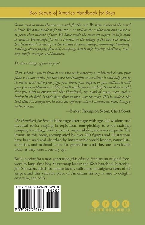 Produktbild: Boy Scouts Handbook