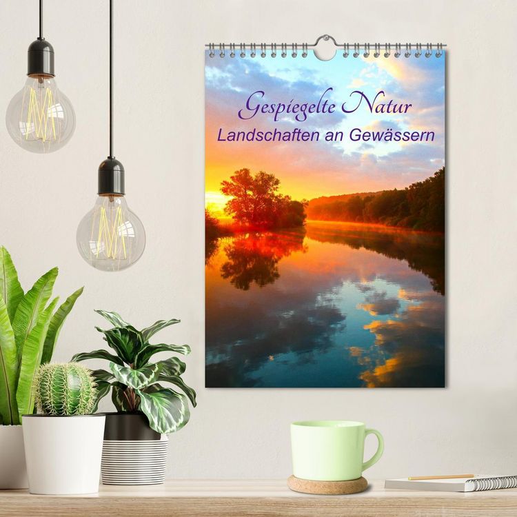Produktbild: Gespiegelte Natur (Wandkalender 2026 DIN A4 hoch), CALVENDO Monatskalender
