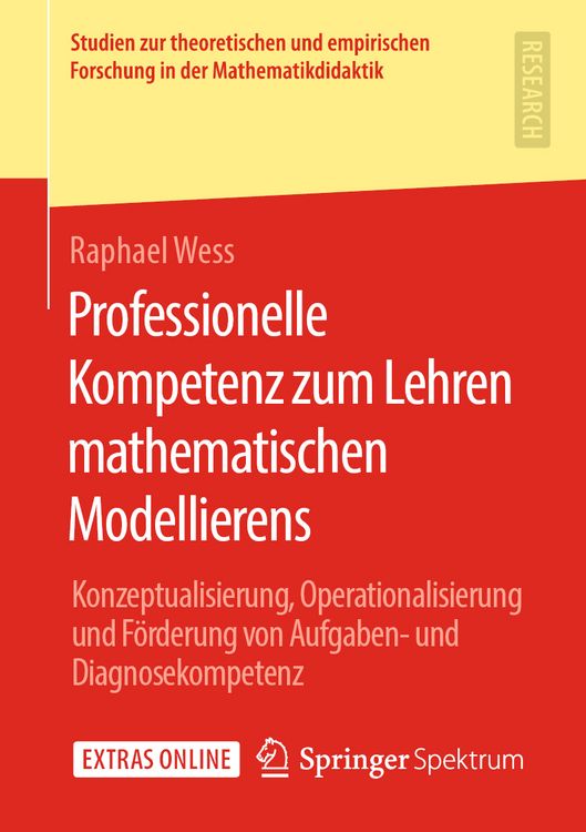 Produktbild: Professionelle Kompetenz zum Lehren mathematischen Modellierens