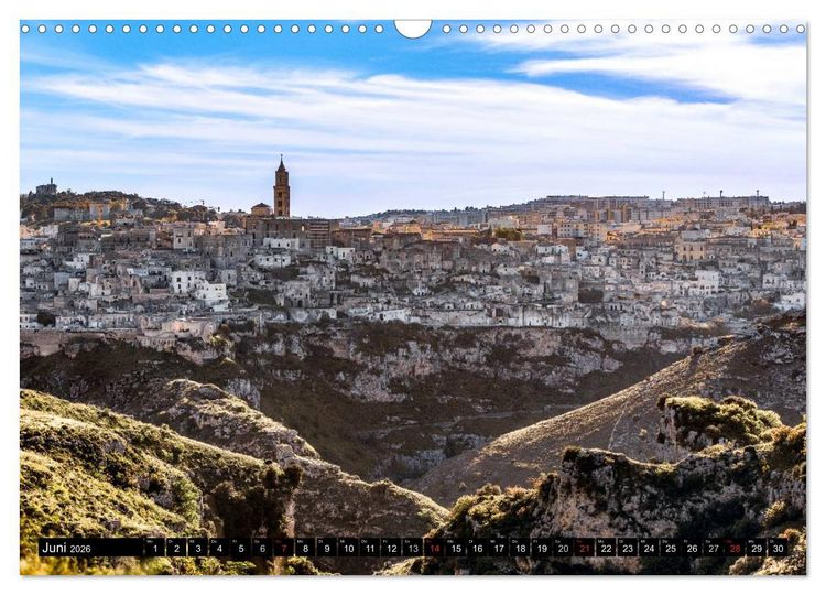 Produktbild: Matera (Wandkalender 2026 DIN A3 quer), CALVENDO Monatskalender