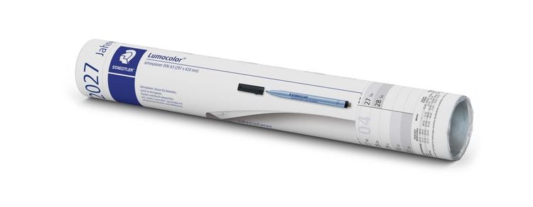 Produktbild: STAEDTLER Kalender Lumocolor Jahresplaner 2027, DIN A3