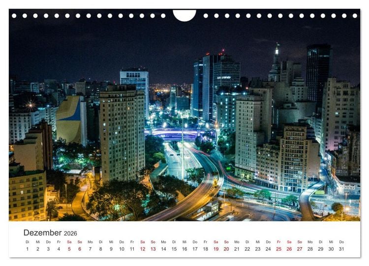 Produktbild: Brasilien - Eine beeindruckendes Land in S&uuml;damerika. (Wandkalender 2026 DIN A4 quer), CALVENDO Monatskalender