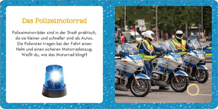 Produktbild: Soundbuch f&uuml;r Klitzekleine - Im Einsatz