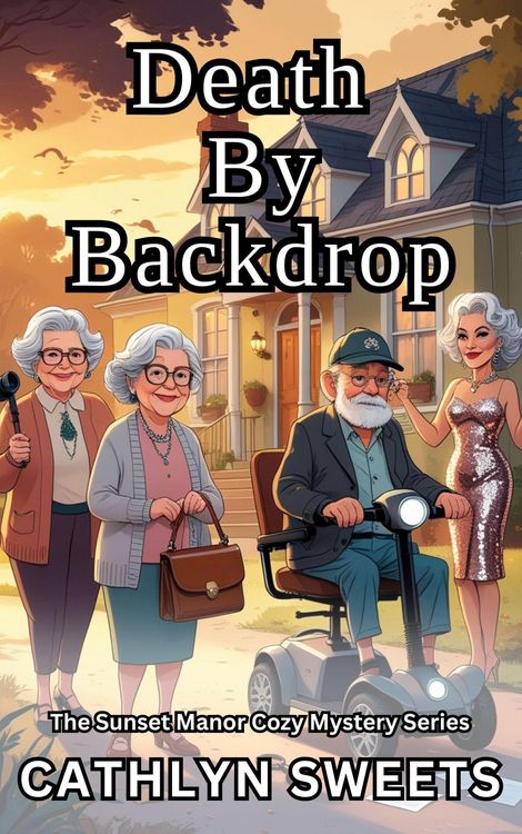 Produktbild: Death By Backdrop (The Sunset Manor Mystery Series, #9)