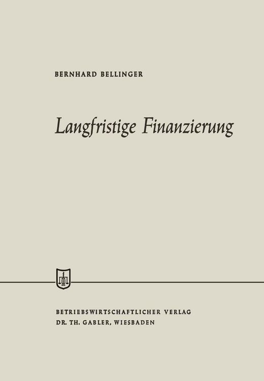 Produktbild: Langfristige Finanzierung