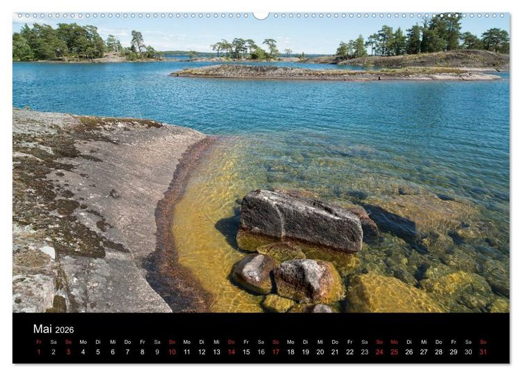 Produktbild: Schweden im Wechsel der Jahreszeiten (Wandkalender 2026 DIN A2 quer), CALVENDO Monatskalender