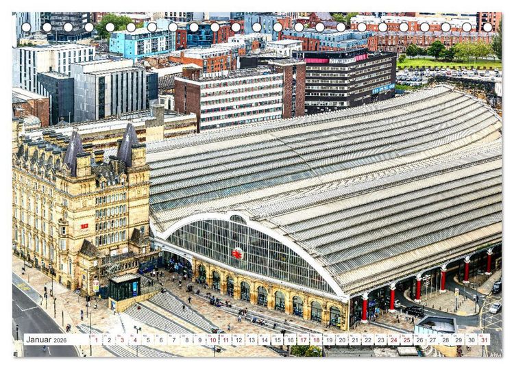 Produktbild: Faszination Liverpool (Tischkalender 2026 DIN A5 quer), CALVENDO Monatskalender
