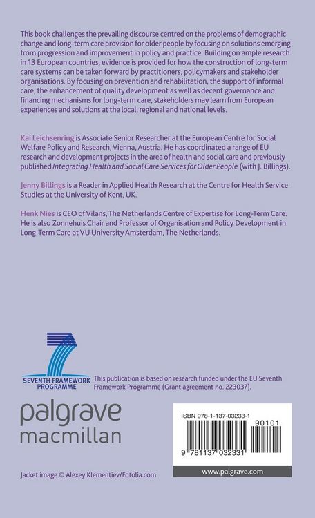 Produktbild: Long-Term Care in Europe