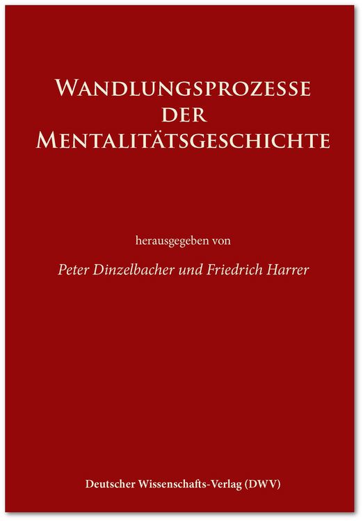 Produktbild: Wandlungsprozesse der Mentalit&auml;tsgeschichte