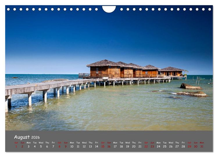 Produktbild: Vietnam`s most beautiful beaches (Wall Calendar 2026 DIN A4 landscape), CALVENDO 12 Month Wall Calendar