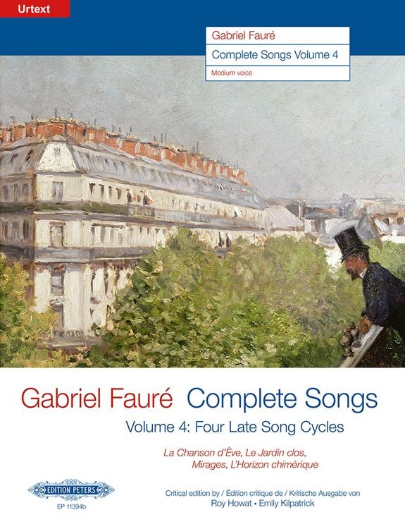 Produktbild: Complete Songs / Sämtliche Lieder (19061921), Band 4 -Ausgabe für Mittlere Singstimme und Klavier-