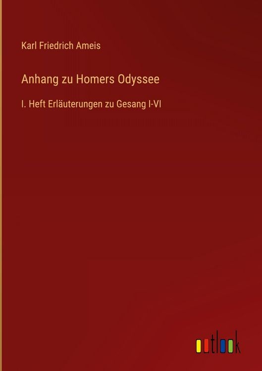 Produktbild: Anhang zu Homers Odyssee