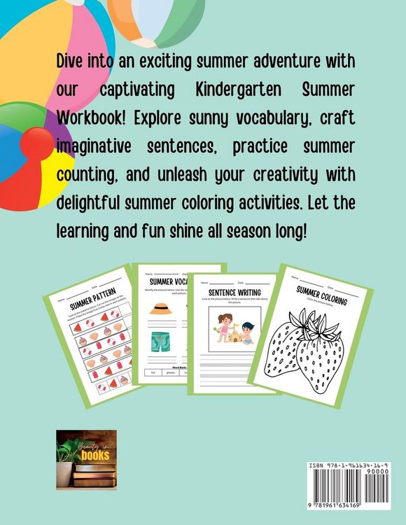 Produktbild: Kindergarten Summer Workbook