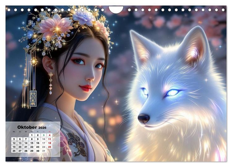 Produktbild: Wilde Seelen (Wandkalender 2026 DIN A4 quer), CALVENDO Monatskalender