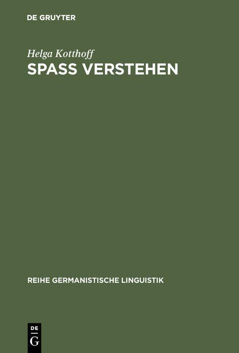 Produktbild: Spa&szlig; Verstehen