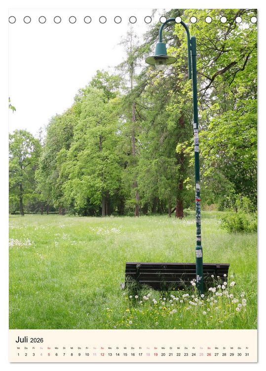 Produktbild: Rudolstadt - Ein Spaziergang (Tischkalender 2026 DIN A5 hoch), CALVENDO Monatskalender