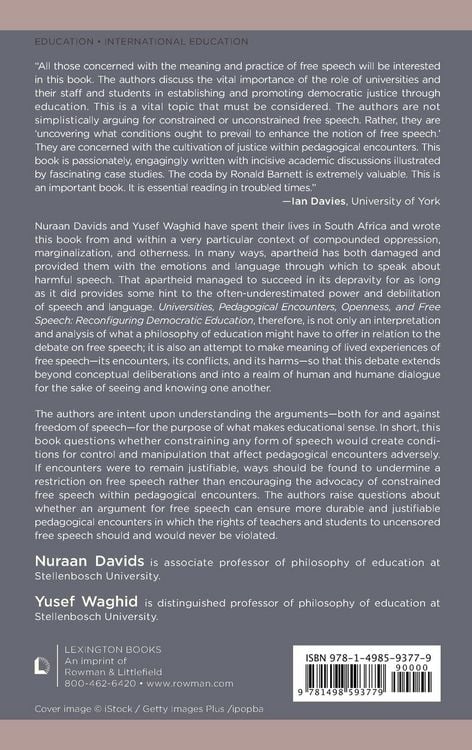 Produktbild: Universities, Pedagogical Encounters, Openness, and Free Speech