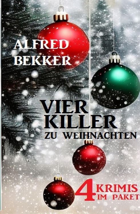 Produktbild: Vier Killer zu Weihnachten: 4 Krimis im Paket