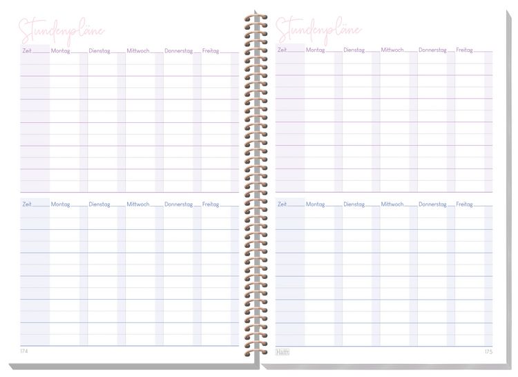 Produktbild: H&auml;fft College-Timer - Sch&uuml;lerkalender A5 26/27