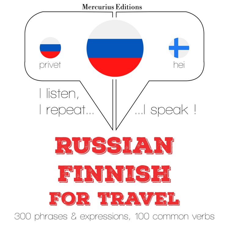 Produktbild: Travel words and phrases in Finnish
