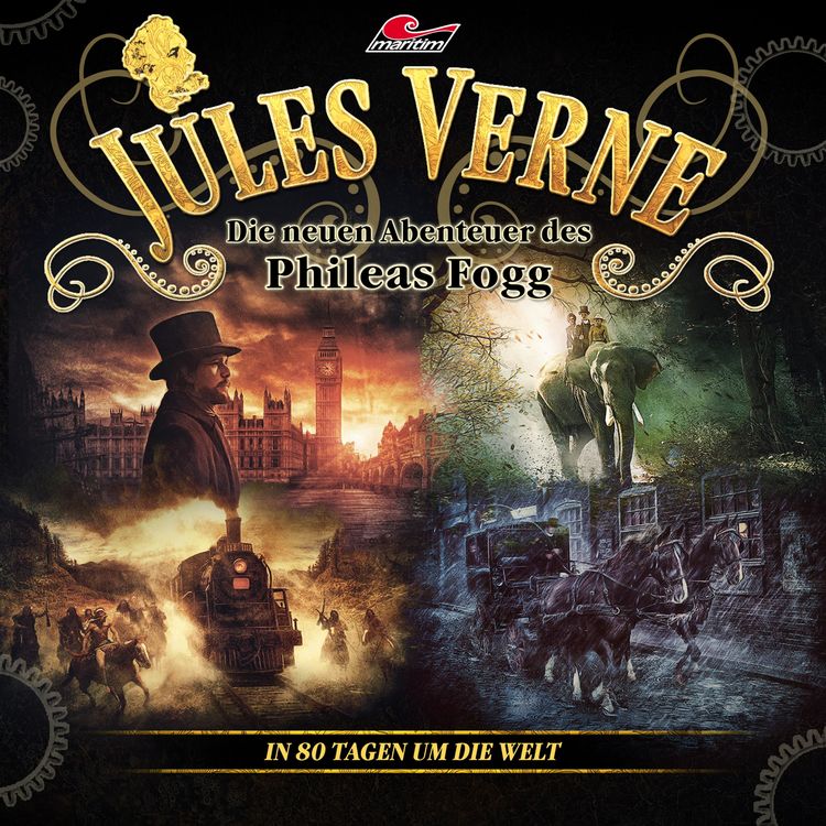Produktbild: Jules Verne, Die neuen Abenteuer des Phileas Fogg, In 80 Tagen um die Welt