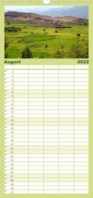 Produktbild: Familienplaner Iran - Eine Bilder-Reise (Wandkalender 2022 , 21 cm x 45 cm, hoch)