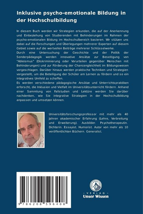 Produktbild: Inklusive psycho-emotionale Bildung in der Hochschulbildung