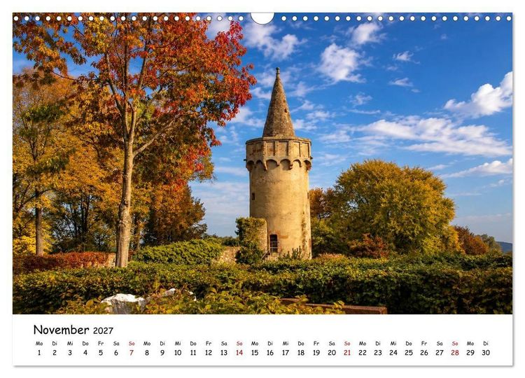 Produktbild: Rund um das Benediktinerkloster Seligenstadt (Wandkalender 2027 DIN A3 quer), CALVENDO Monatskalender