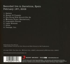 Produktbild: Lost Not Forgotten Archives: Master of Puppets-L