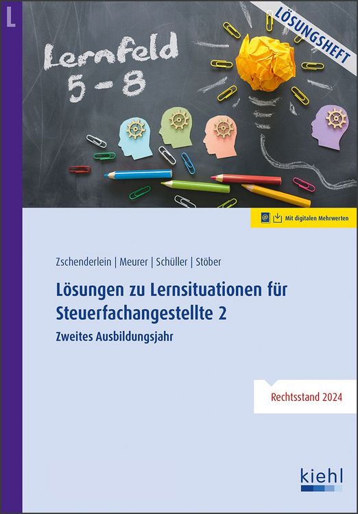 Produktbild: L&ouml;sungen zu Lernsituationen f&uuml;r Steuerfachangestellte 2