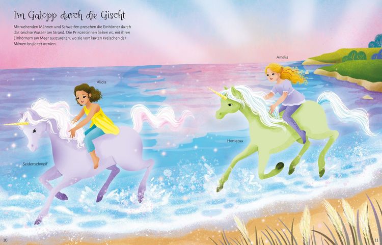Produktbild: Mein Anziehpuppen-Stickerbuch: Prinzessinnen im Einhornland