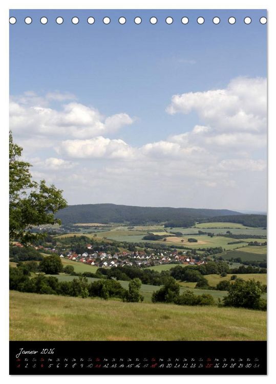 Produktbild: Wundersch&ouml;nes Lipperland (Tischkalender 2026 DIN A5 hoch), CALVENDO Monatskalender