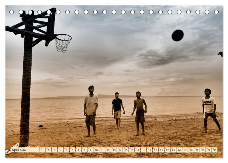 Produktbild: Basketball - so cool (Tischkalender 2026 DIN A5 quer), CALVENDO Monatskalender