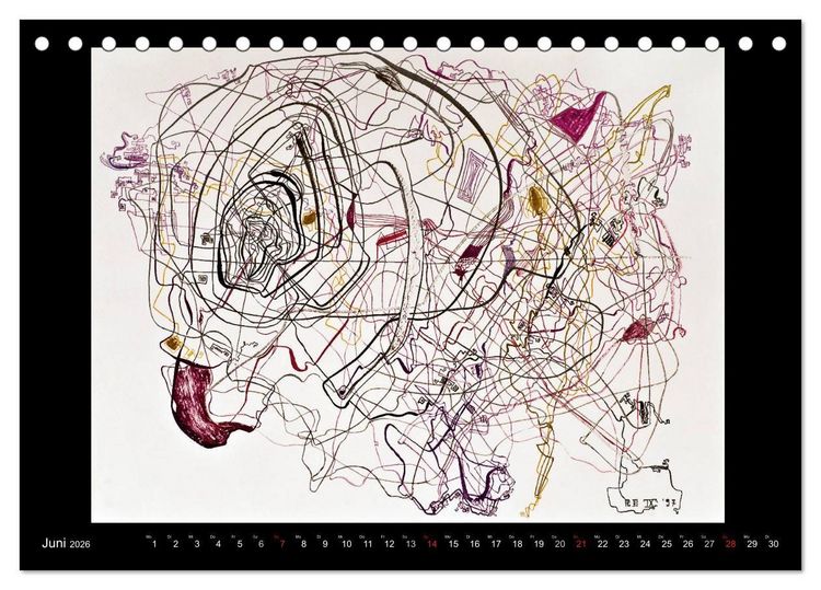 Produktbild: Feinste Aquarelle (Tischkalender 2026 DIN A5 quer), CALVENDO Monatskalender