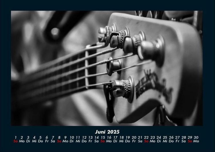 Produktbild: Musik 2025 Fotokalender DIN A4