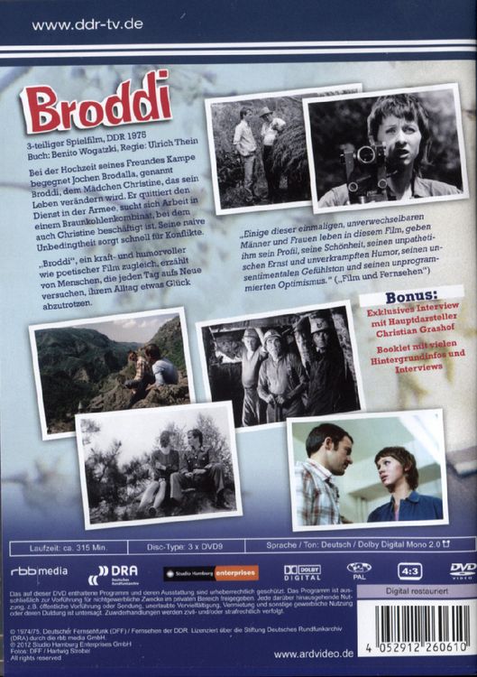 Produktbild: Broddi [3 DVDs]