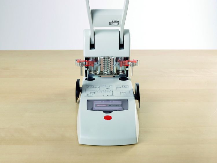 Produktbild: Novus Blocklocher B 2200, 200 Blatt grau, Zwei- und Vierfach Lochung