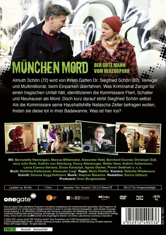 Produktbild: M&uuml;nchen Mord - Der gute Mann vom Herzogpark
