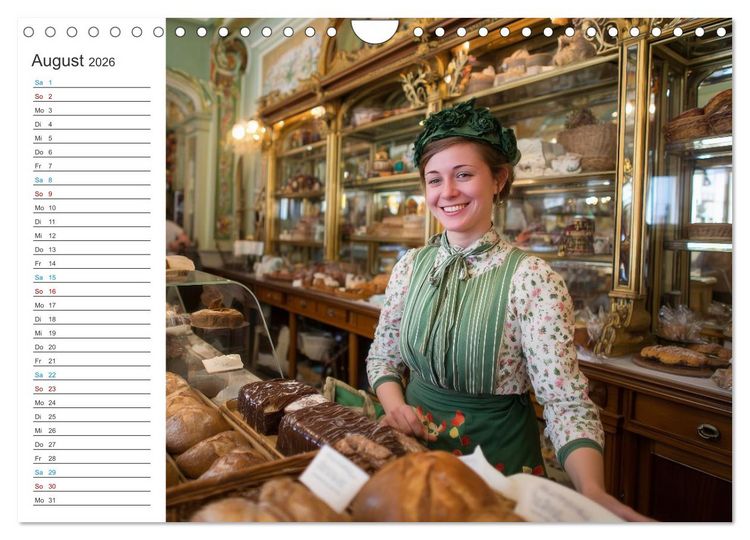 Produktbild: Mit Herz und Hand, Ich bin B&auml;cker (Wandkalender 2026 DIN A4 quer), CALVENDO Monatskalender