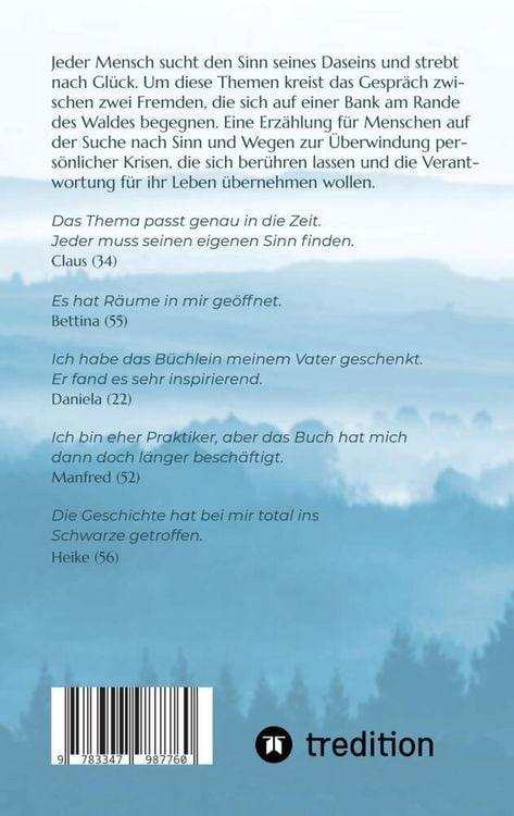 Produktbild: Die Bank am Rande des Waldes