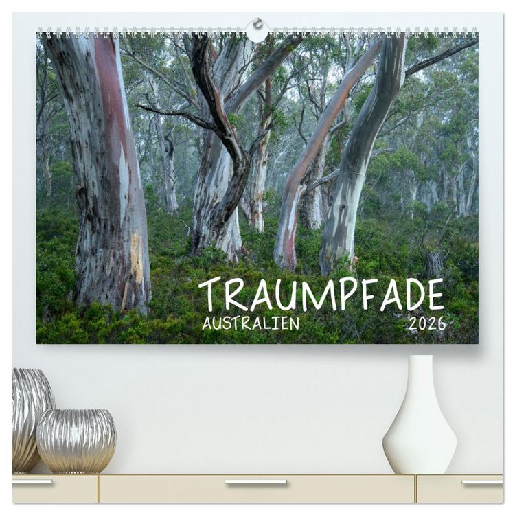 Produktbild: Traumpfade Australien (hochwertiger Premium Wandkalender 2026 DIN A2 quer), Kunstdruck in Hochglanz