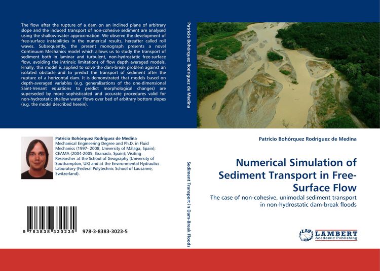 Produktbild: Numerical Simulation of Sediment Transport in Free-Surface Flow