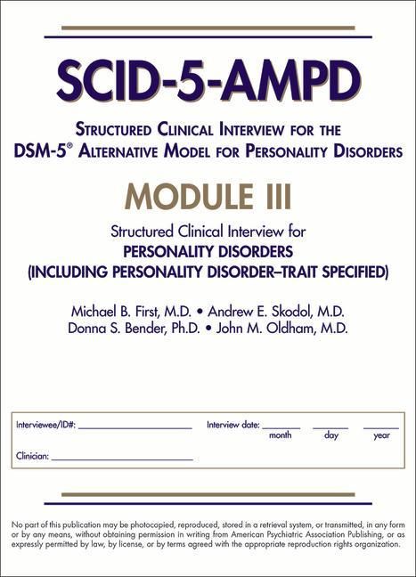 Produktbild: Quick Structured Clinical Interview for DSM-5 Disorders (QuickSCID-5)