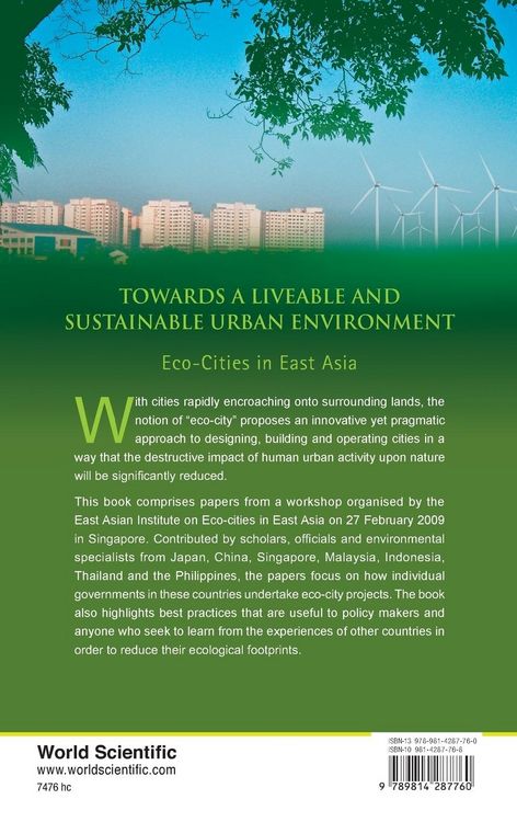 Produktbild: Towards a Liveable and Sustainable Urban Environment