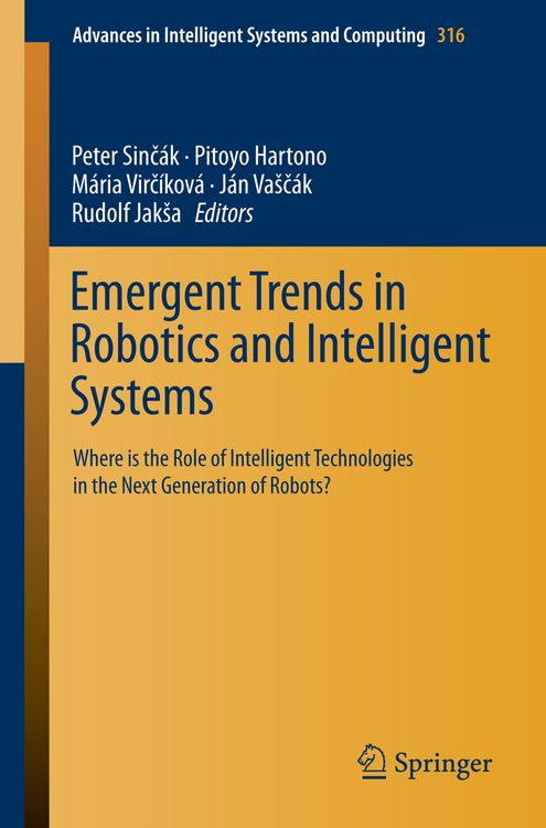 Produktbild: Emergent Trends in Robotics and Intelligent Systems